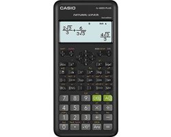 Casio FX-82ES Plus - Wetenschappelijke rekenmachine - Schoolgebruik - Zwart