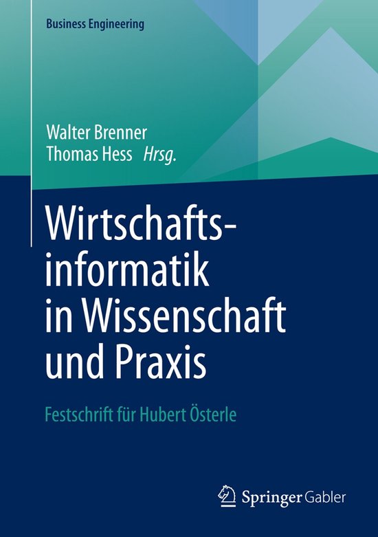 Wirtschaftsinformatik in Wissenschaft und Praxis - cover