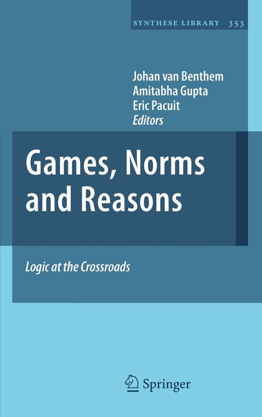 Synthese Library353- Games, Norms and Reasons - cover