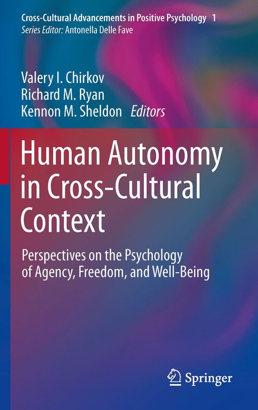 Cross-Cultural Advancements in Positive Psychology- Human Au ... - cover