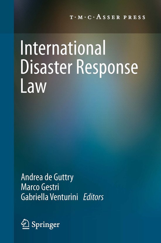 International Disaster Response Law - cover