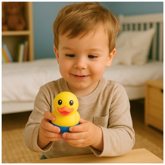 TensCare - Digi Duck Badthermometer - Digitaal - BPA-vrij - Eend thermometer van Merkloos — afbeelding 5