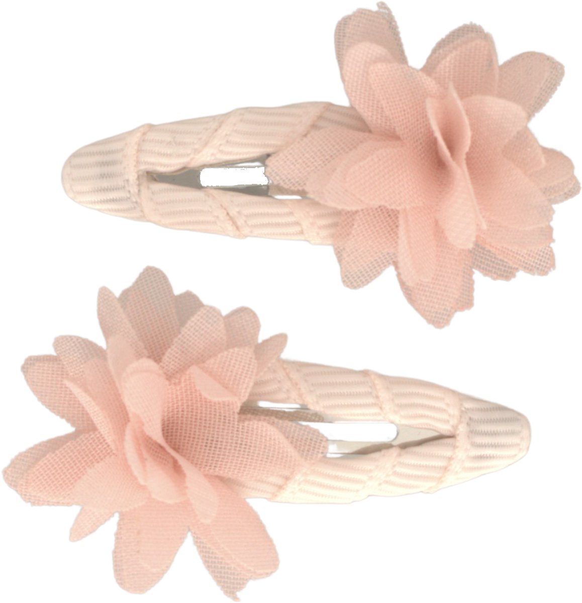 Baby haarspeldjes stars - Mini flower soft pink
