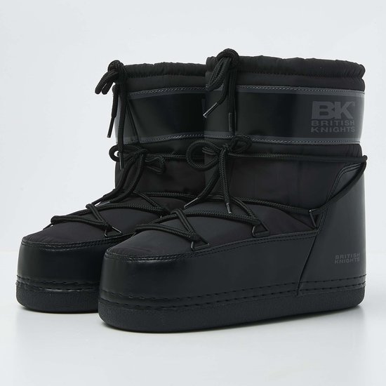 British Knights - Blizzard Dames Veter Boot - Maat 37 - Zwart - Vrouwen Schoenen
