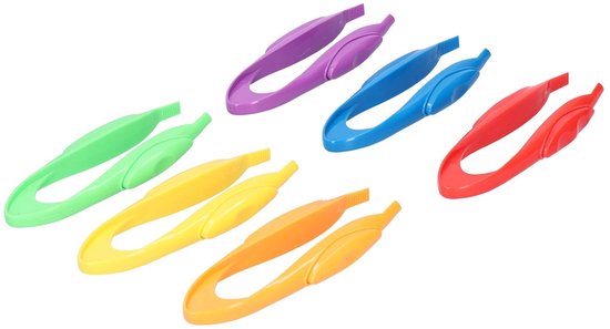 Speelgoed Pincet voor Kinderen - 6 Stuks Pincet voor Outdoor Exploratie - Observatie en Vangst Clip voor Vroege Vaardigheidsontwikkeling van HOGOKIDS — afbeelding 5