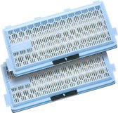 YONO Set de filtres HEPA pour Miele Classic Compact C1 Complete / C2 / C3 - Filtre d'aspirateur remplaçable - Pièces d'aspirateur - 2 pièces