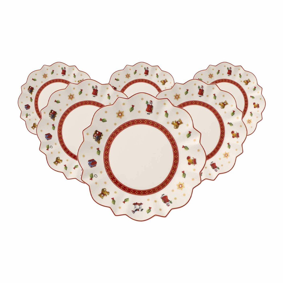 Brotteller Toy's Delight ø 17,9 cm Set van 6