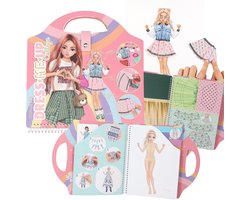 foto van Depesche - TOPModel Dress Me Up Collage Book - kleurboek