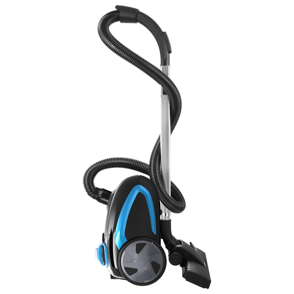 EMERIO VE-112682.8 - Eco-stofzuiger met zak 800 Watt HEPA H10 filter verstelbare telescopische buis