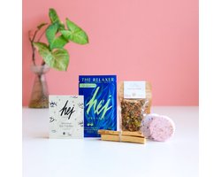 Ontspan Pakket Cadeau voor Vriendin- Brievenbus Cadeau Zen Cadeaupakket - Brievenbus Cadeau Medewerkers - Verwenpakket Vrouw - Brievenbuspakket - Relatiegeschenken Bedankt - Brievenbus Cadeau Verjaardag - Me Time Cadeau - Afscheid Collega Bedankje