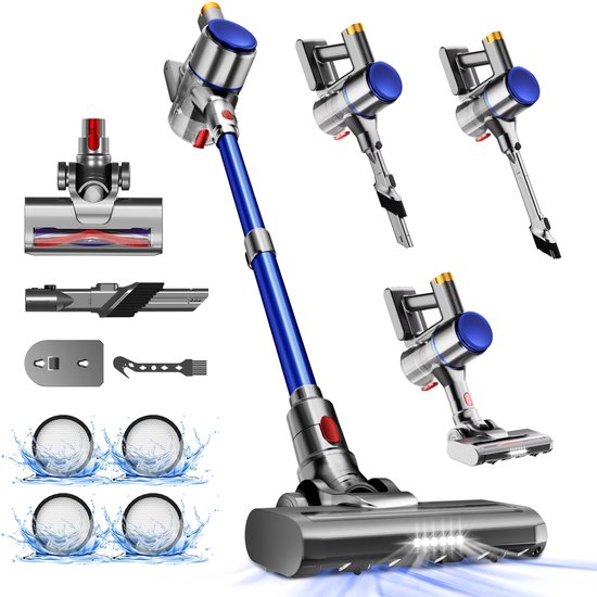 Elekiatech Steelstofzuiger - 35000Pa - 300W Steelstofzuiger - Elekiatech - €94,99