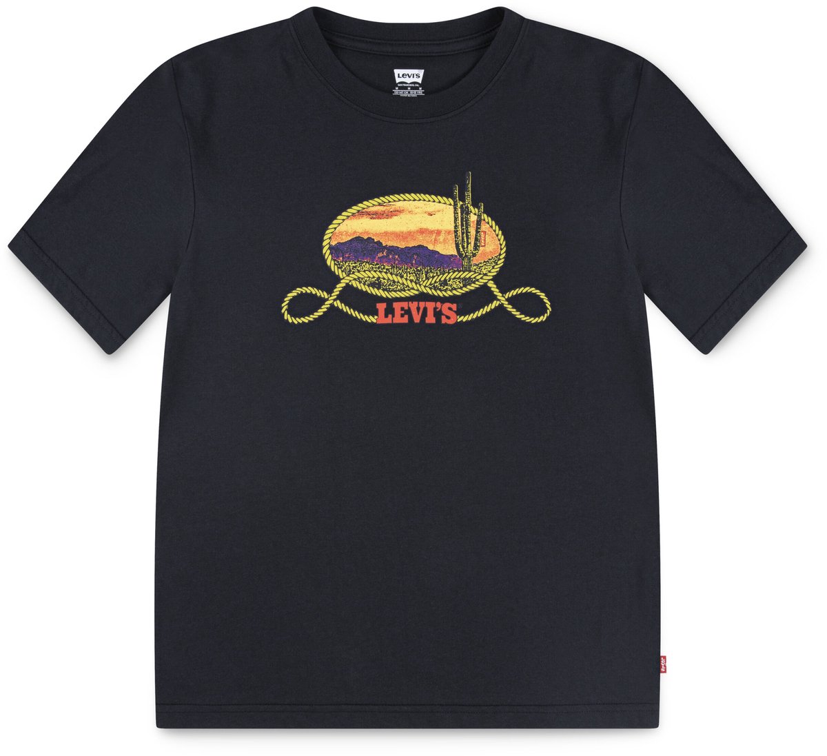 Levi's - Jongens t-shirt - Maat 116 - Jongens - MARINE -