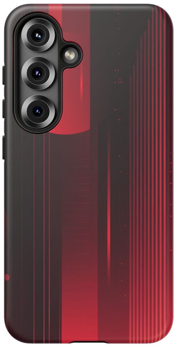 Abstracte Geometrische Vormen – Telefoonhoesje Geschikt voor Galaxy S25