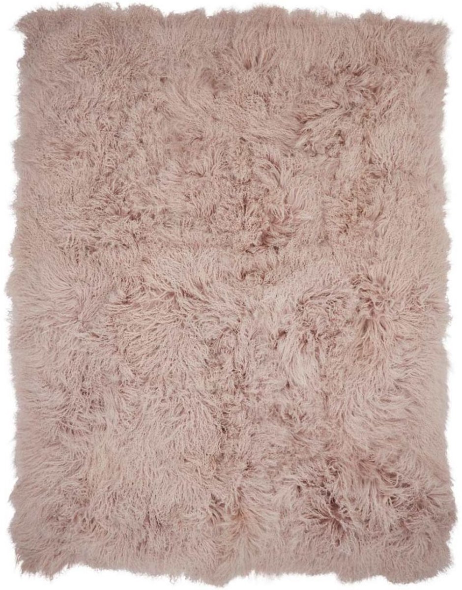 Sheepskin House - Plaid van Curly Schapenvacht - 140x180 cm