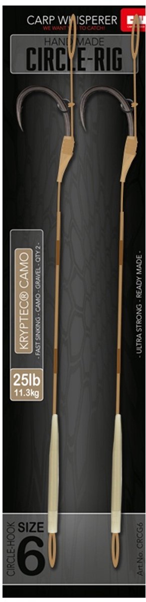 Carp Whisperer - Circle Rig - Haak maat: 4 - 2 stuks - Silt van Carp Whisperer — afbeelding 3