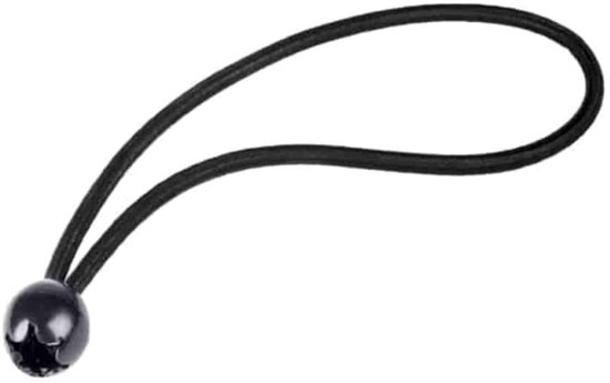 Expanders met Kogel, Zwart 6mm, 25cm — afbeelding 2