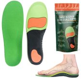 Pcssole Orthopedische Steunzolen Voor Schoenen, Inlegzolen Voor Platvoeten Pijn Plantaire Fasciitis Inlegzolen Voor Mannen En Vrouwen
