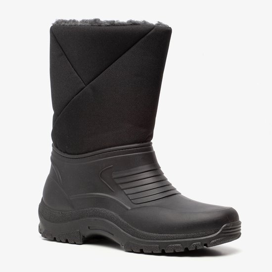 Gevoerde heren snowboots - Zwart - Maat 43/44 - Moonboots