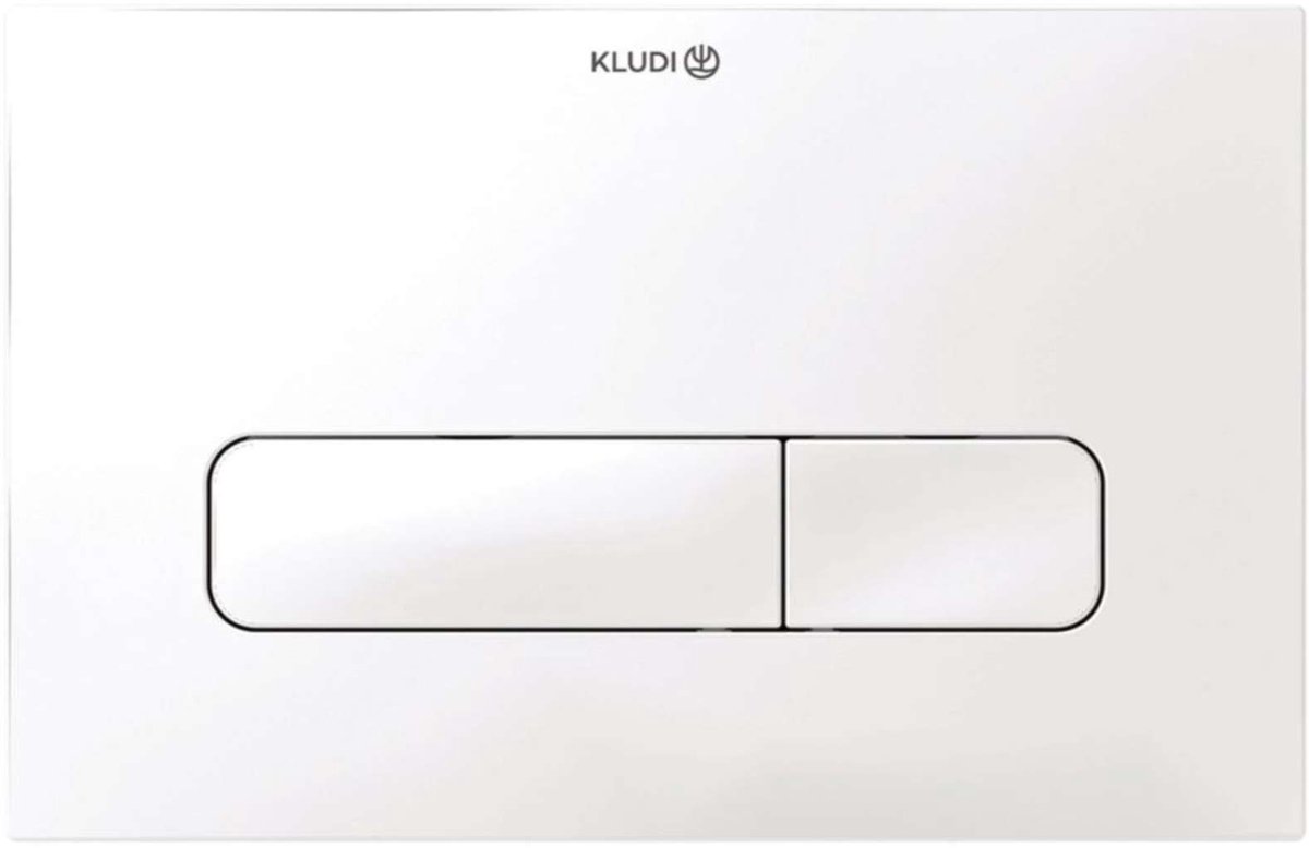Kludi Unifix - Bedieningsplaat, mat wit 30PP0153