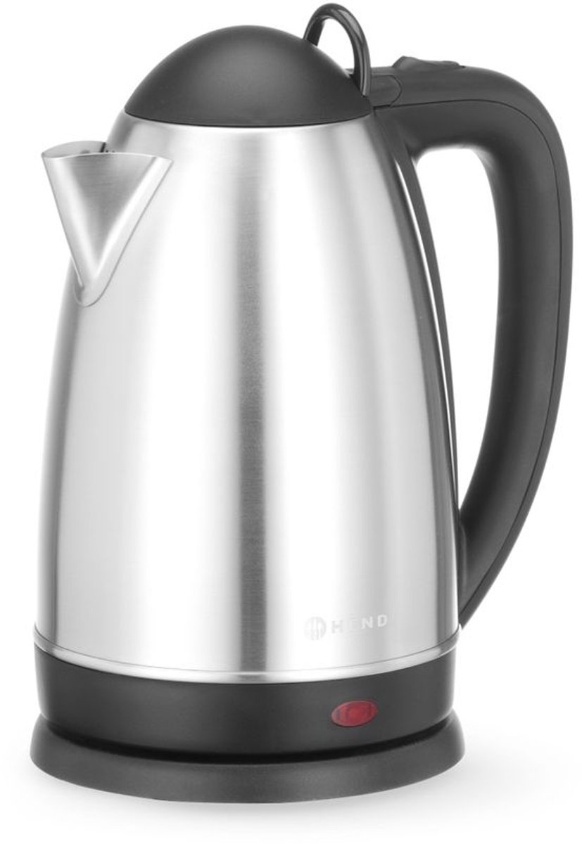 HENDI Elektrische waterkoker – 2,5 L – 2150W – 360° draaibaar – RVS – Droogkookbeveiliging — afbeelding 6