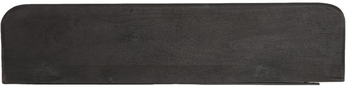 Tarontu wandplank 100x23x3 cm - mat zwart