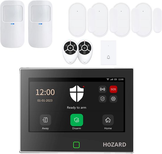 ROOMBANKER Slimme woning/Alarmsysteem Set - Stationkit (4G/WiFi/LAN