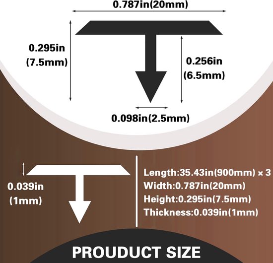 Koop het Floorify overgangsprofiel voor Etna F031 en geniet van een Koop het Floorify overgangsprofiel voor Etna F031 en geniet van een