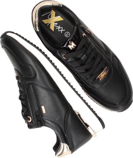 Baskets Mexx Mana Baskets pour femmes - Femme - Zwart - Taille : 39