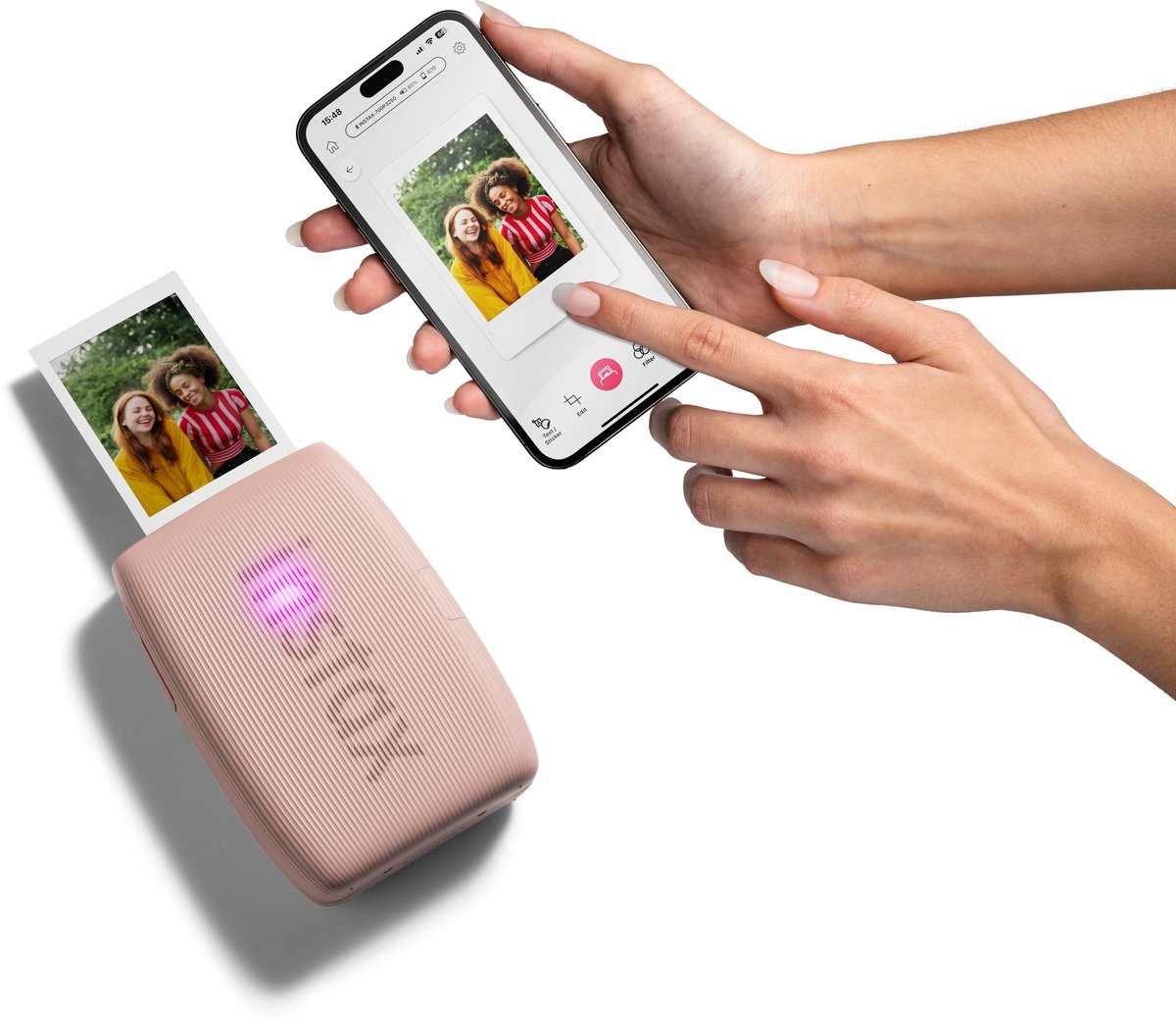 Fujifilm Instax mini Link 3 - Pocket Printer - Rose Pink — afbeelding 2