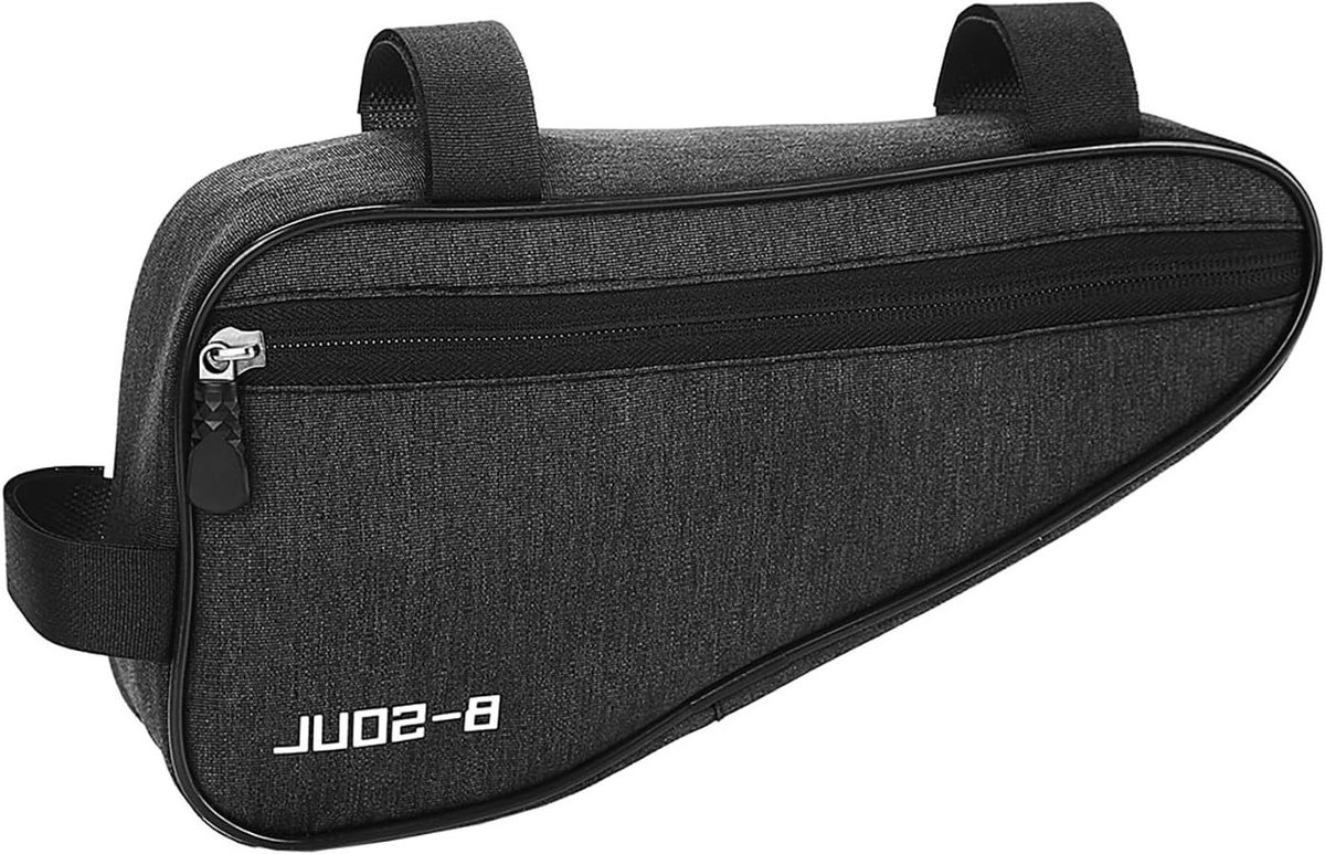 Allecto Plus - Fiets Frame Tas voor Outdoor Fietsen - Waterdichte Opbergtas - Met Ruimte voor Mobiele Telefoon, Gereedschap, Sleutels en Meer - Ideaal voor Reparaties en Onderweg - Driehoek Model