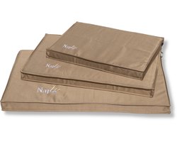 NapZZZ Benchkussen Waterproof Champagne Beige Maat S: 59 x 42 x 5 cm