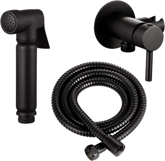 Design WC/bidet handdouche complete set met mengkraan Mini Shattaf