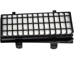 Multaparts® HEPA Filter geschikt voor Bosch Relaxx'x | Afmetingen: 16,6 x 7,7 x 4,6 cm | Filter met 4 vergrendelingsnokken | O.a. geschikt voor Bosch Relaxx'x serie | Vervanger voor 00573928, 00577281