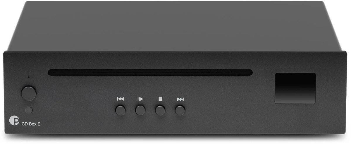 Pro-Ject CD Box E CD-speler – Nauwkeurige Audio Weergave – Hoogwaardige DAC – Compact Design – Zwart