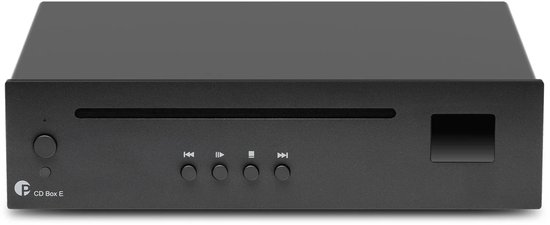 Pro-Ject CD Box E CD-speler – Nauwkeurige Audio Weergave – Hoogwaardige DAC – Compact Design – Zwart