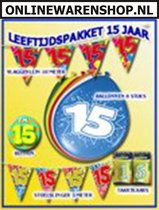 Feestpakket 15 jaar