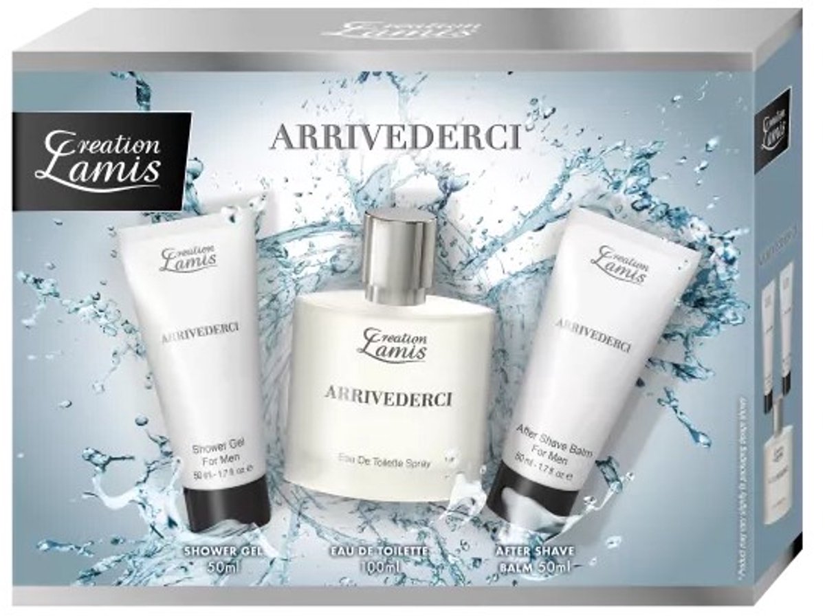 Goedkoopste Giftset Arrivederci for him by Creation Lamis