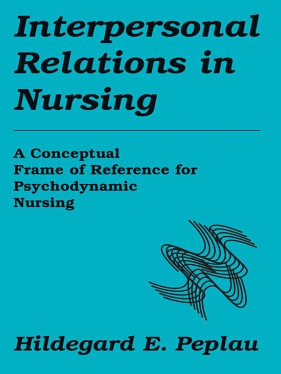 Interpersonal Relations in Nursing - cover