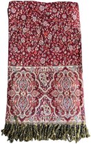 Sjaal (Fashion) paisley motief (185cm x 62cm Sjaal (Fashion) paisley motief (185cm x 62cm