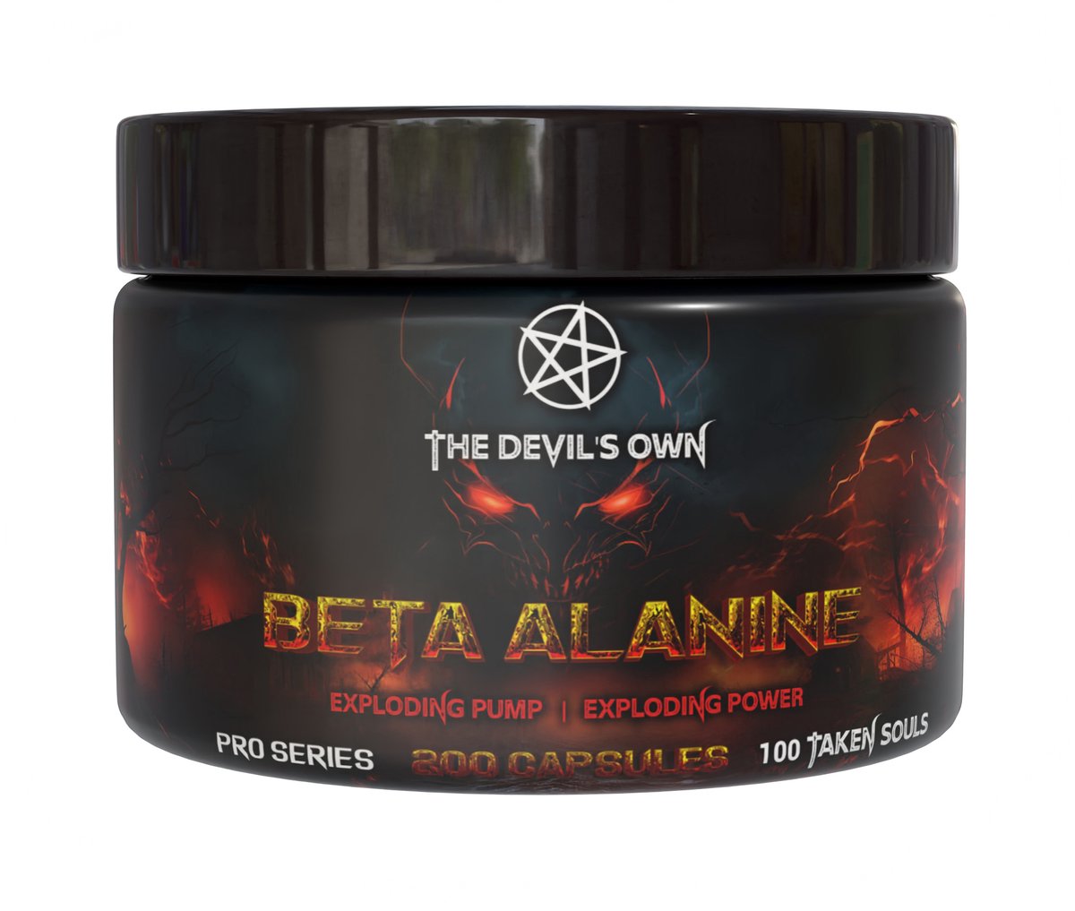 Goedkoopste The Devil's Own | Beta Alanine | 200caps 100 servings | Pre-workout | Intra-workout | Aminozuren | Taurine | Nutriworld