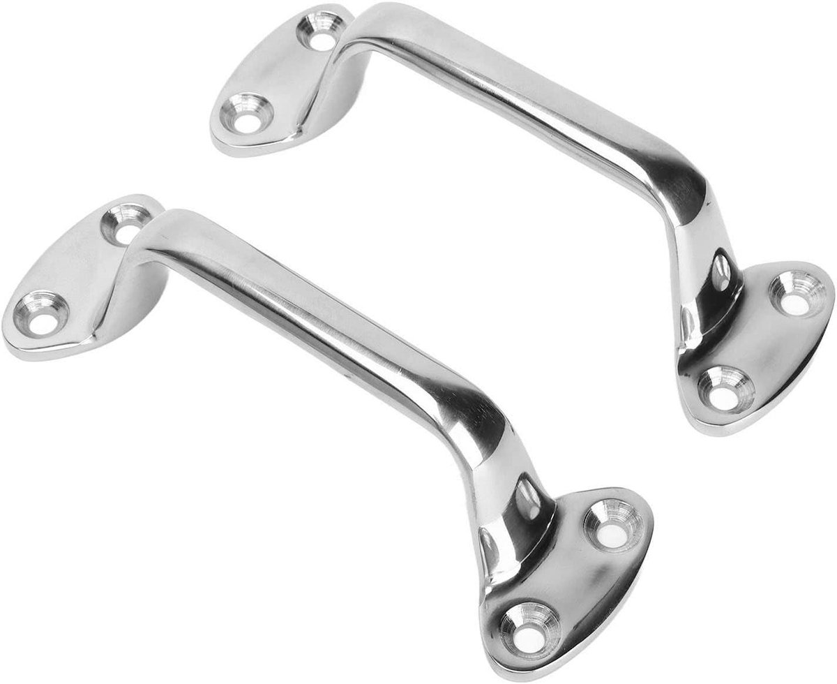 Allecto Plus - Heavy Duty Boat Handle set van 2 stuks voor Marine Hunting Boot RV met verstelbare ronde basis.