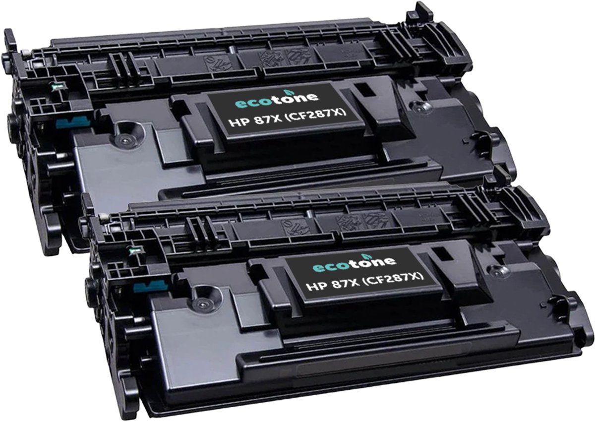 Ecopack (Replaces HP 87X CF287X toner) 2xBL - (BL 2x18000 Pages)