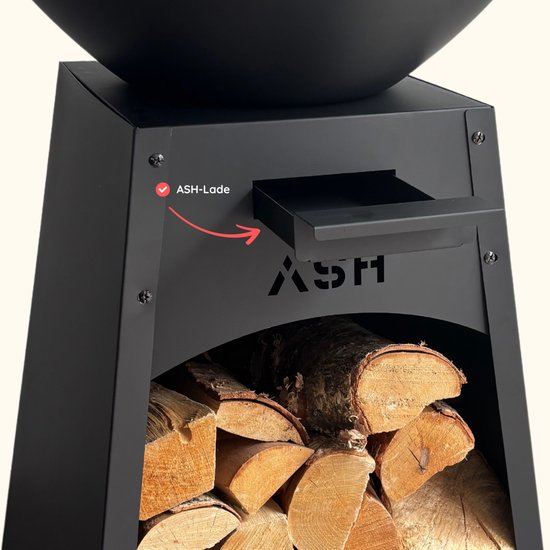 ASH - Nova - XL - Plancha barbecue met grillring - Buitenkoken - Plancha BBQ - Plancha Bakken - Zwart - Grillring van Merkloos — afbeelding 5