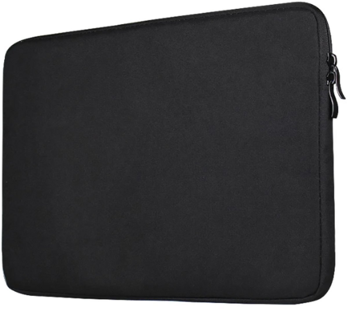 George Napoli Laptophoes 14 inch - SoftTouch - Neopreen sleeve met rits - Fleecebescherming