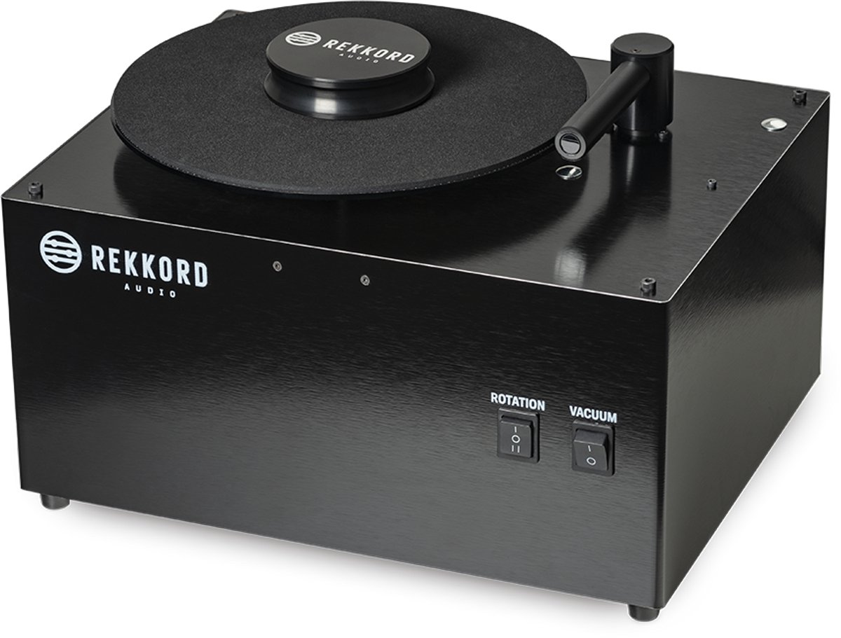 Rekkord RCM, Record Cleaning Machine, zwart