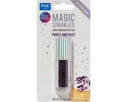 Magic Sparkles Edible Glitter – Purple Amethyst (3g)