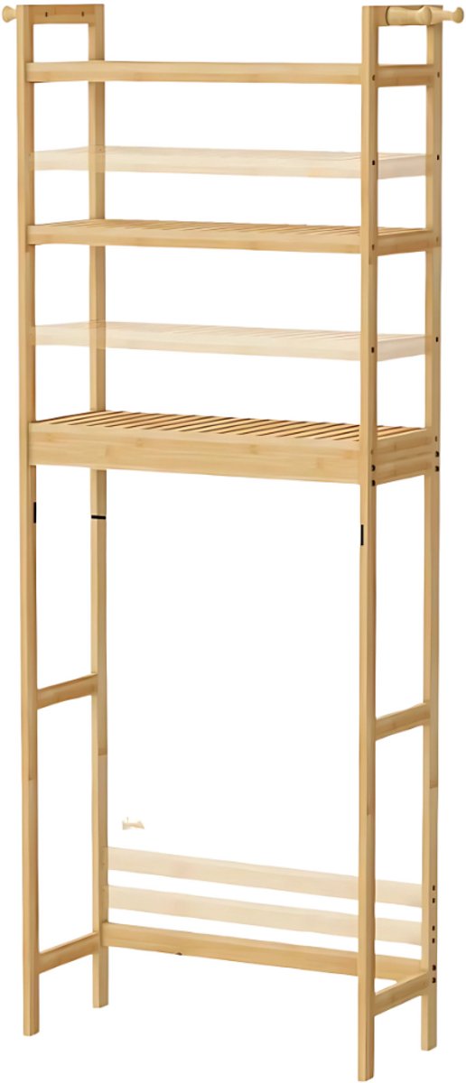 Wasmachine ombouw - Meubelkast voor wc - Opbouwmeubel - Droger - 155x60cm