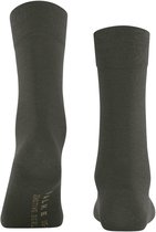 FALKE Sensitive Berlin met comfort tailleband wol katoen sokken dames groen - maat 39-42