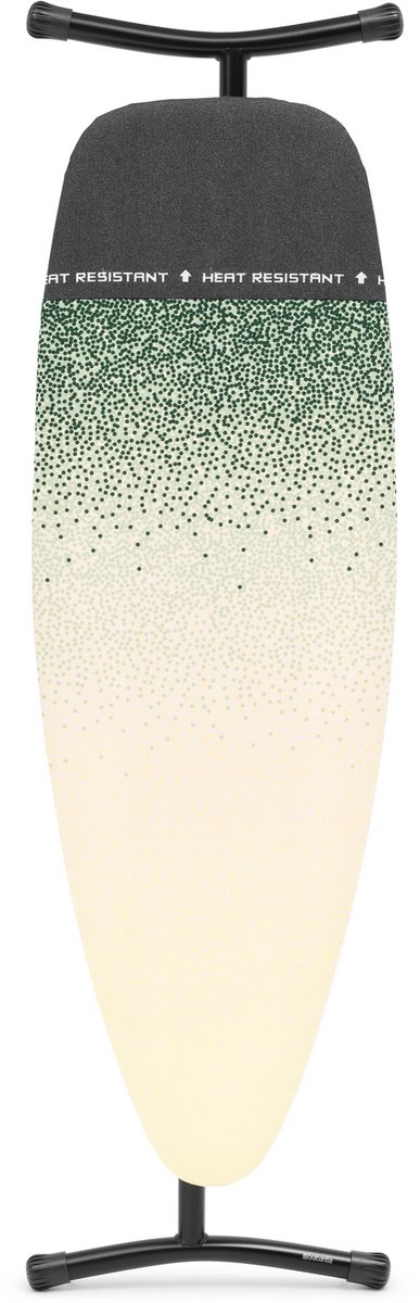 Brabantia Strijkplank D - met Hittebestendige parkeerplaats - 135 x 45 cm - Fairtrade Katoen - New Dawn