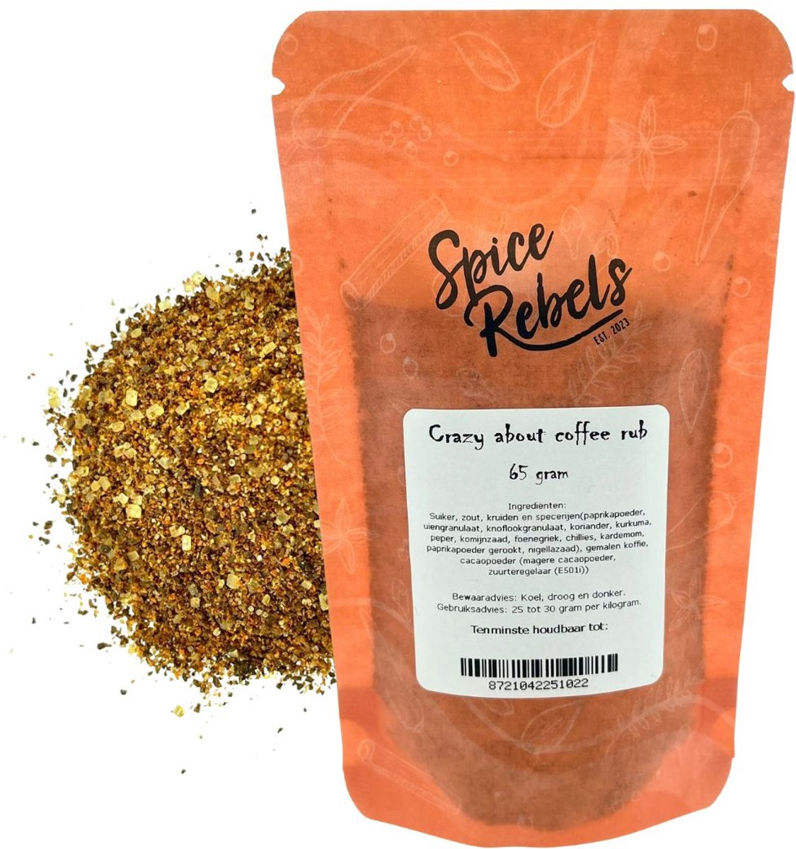 Goedkoopste Spice Rebels - Crazy (about) coffee rub - zak 65 gram